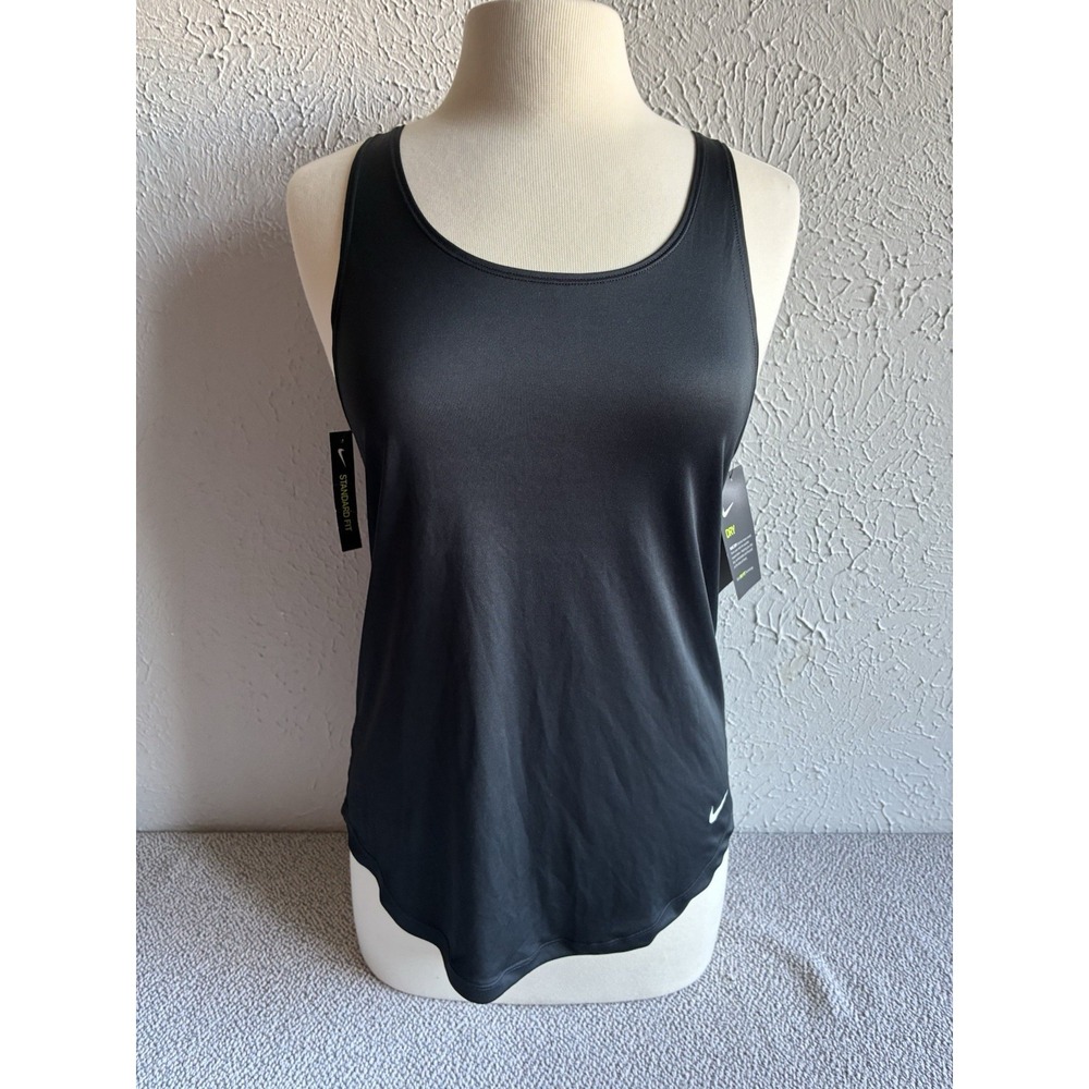 Nike Dri-FIT Women's Black Open Back Training Tank Top Size S NWT. - Picture 11 of 16